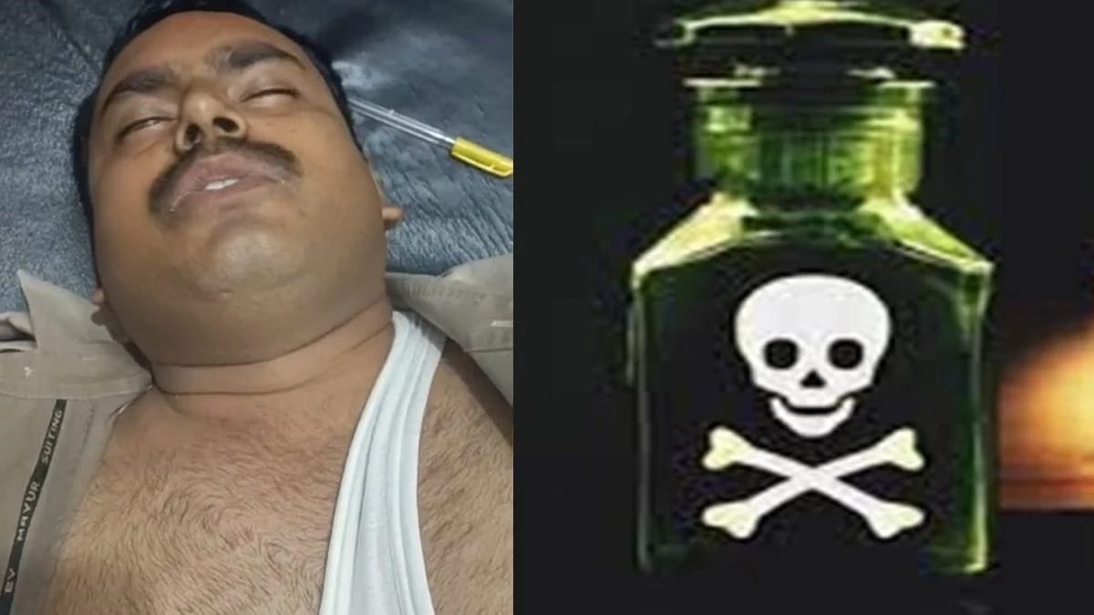 TI की प्रताड़ना से तंग आकर ASI ने थाने में खाया जहर