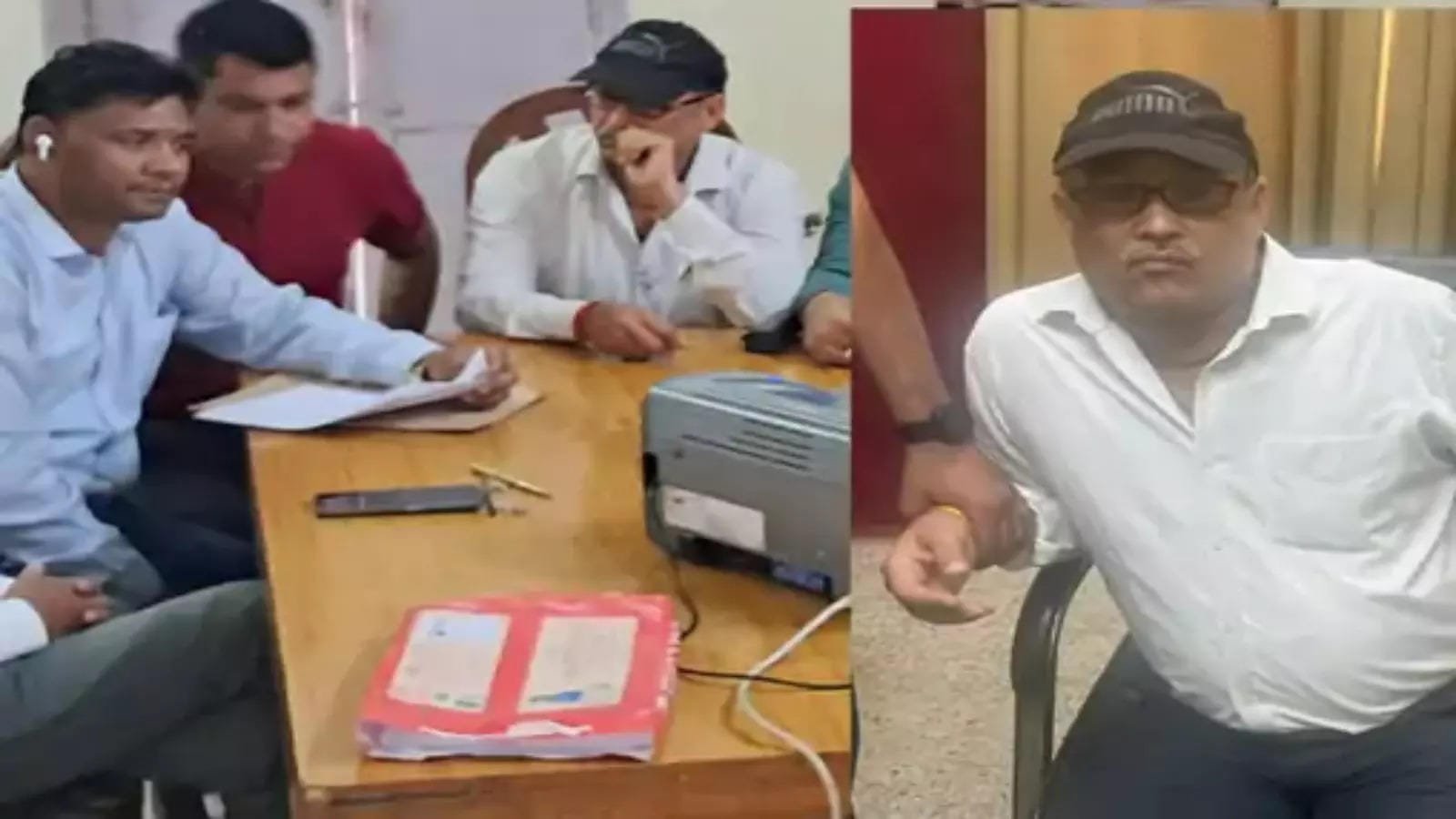 खंडवा में CGST (सेंट्रल गुड्स एंड सर्विस टैक्स) प्रभाग के सुपरिंटेंडेंट मुकेश त्रिपाठी को रिश्वत लेते हुए पकड़ा गया है।