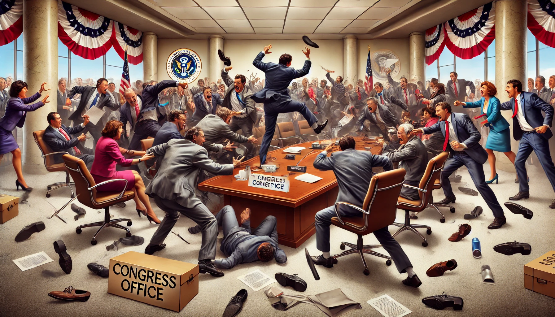 बैठक में विचार नहीं, जूते चले इंदौर कांग्रेस ने फिर दिखाई अपनी परंपरा