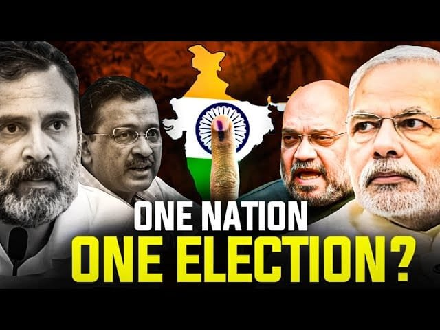 वन नेशन, वन इलेक्शन’ पर केंद्र की बड़ी तैयारी बिल जल्द हो सकता है पेश