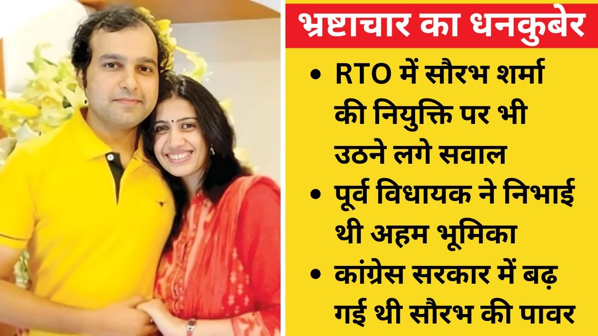 कितने विभाग में छिपा है एक सौरभ शर्मा भ्रष्टाचार का असली चेहरा