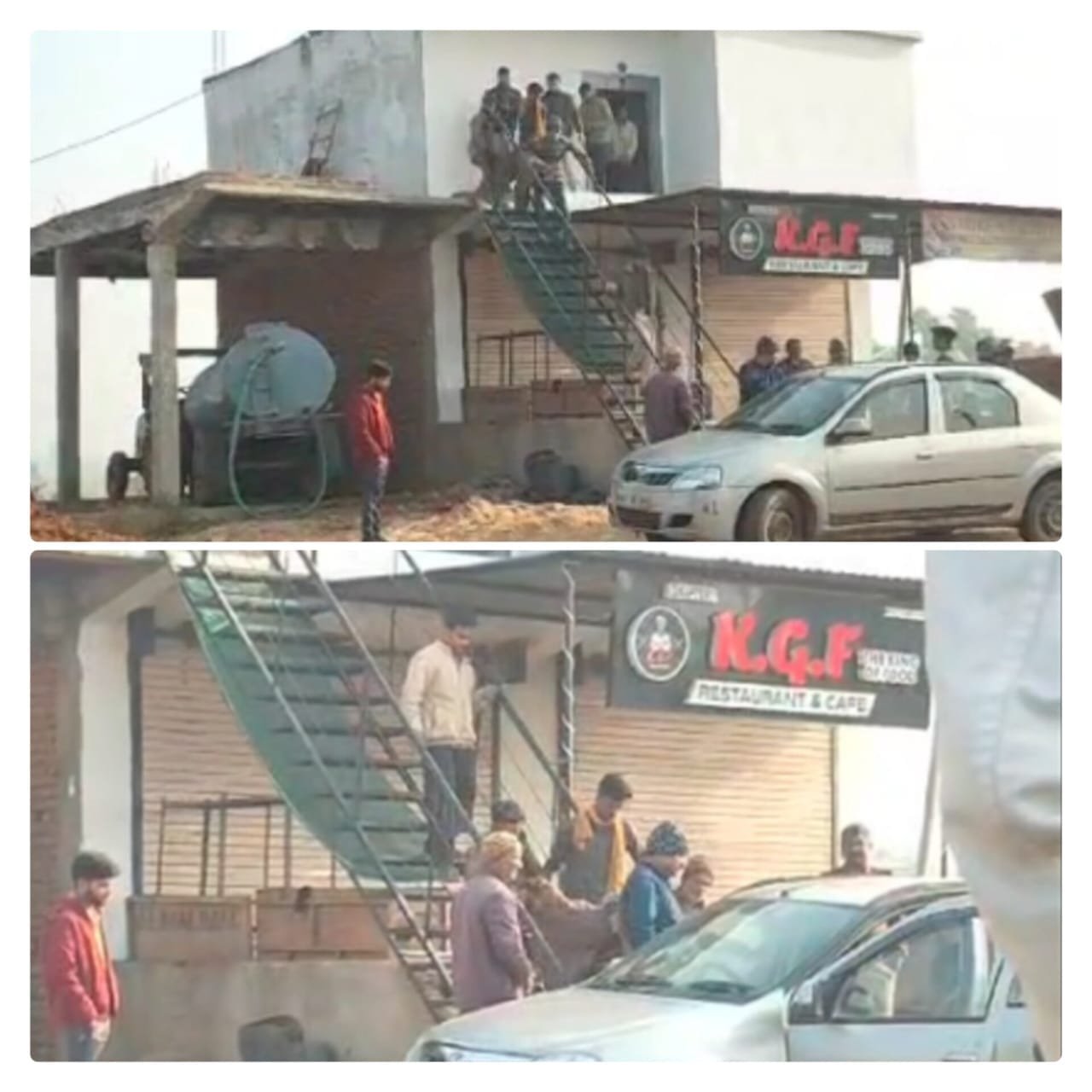 ढाबे के ऊपर कमरे में मिली दो बच्चों की लाश, इधर ताऊ ने कर दी भतीजे की हत्या