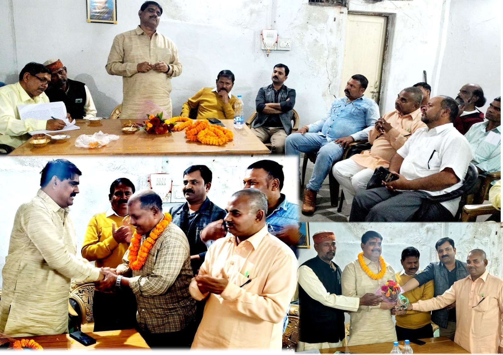 बीएमएस के राजेश कुमार शर्मा ने इंटक की सदस्यता ग्रहण की