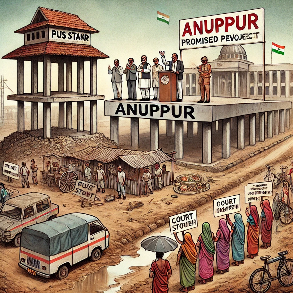 рдЕрдиреВрдкрдкреБрд░ рдХрд╛ рдЕрдзреВрд░рд╛ рд╡рд┐рдХрд╛рд╕ рд░рд╛рдЬрдиреАрддрд┐ рдХреЗ рд╢рд┐рдХрд╛рд░реА рдФрд░ рдЧрд┐рд░рддрд╛ рдЬрдирд╛рдзрд╛рд░