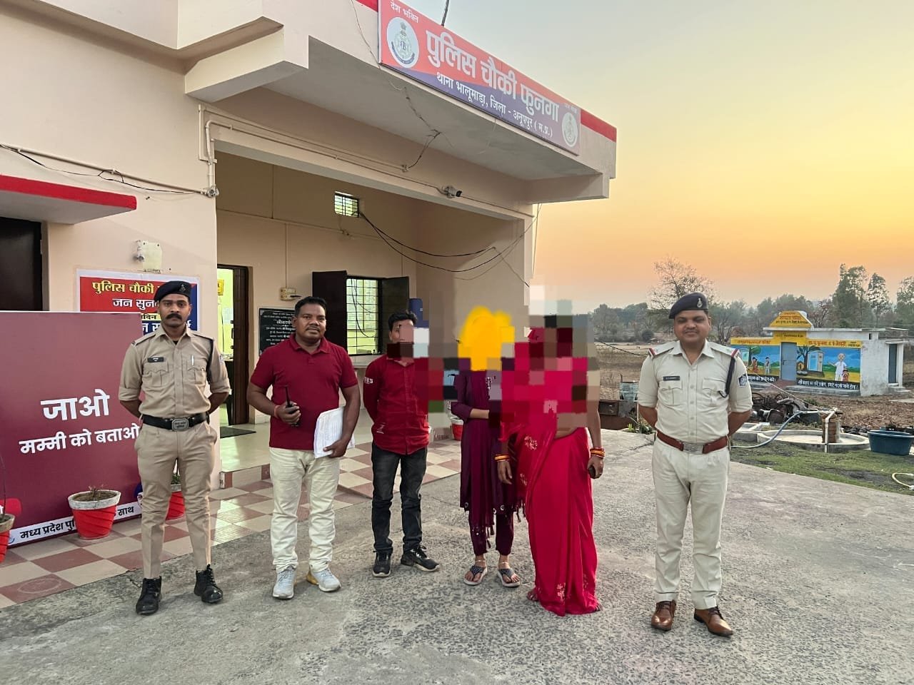 ऑपरेशन मुस्कान: अनूपपुर पुलिस ने दो गुमशुदा महिलाओं को किया दस्तयाब