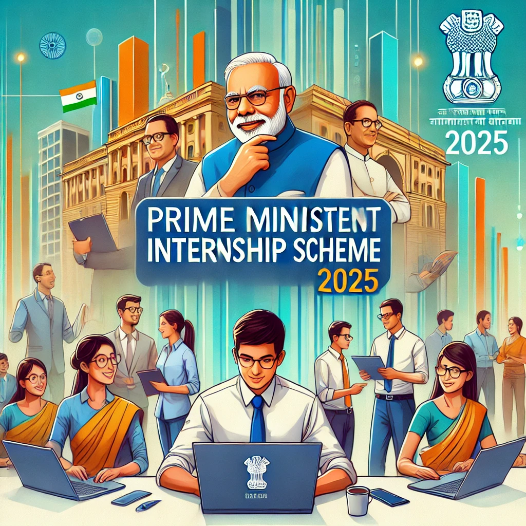 प्रधानमंत्री इंटर्नशिप योजना 2025 युवाओं के लिए सुनहरा अवसर, आवेदन अंतिम तिथि 31 मार्च!