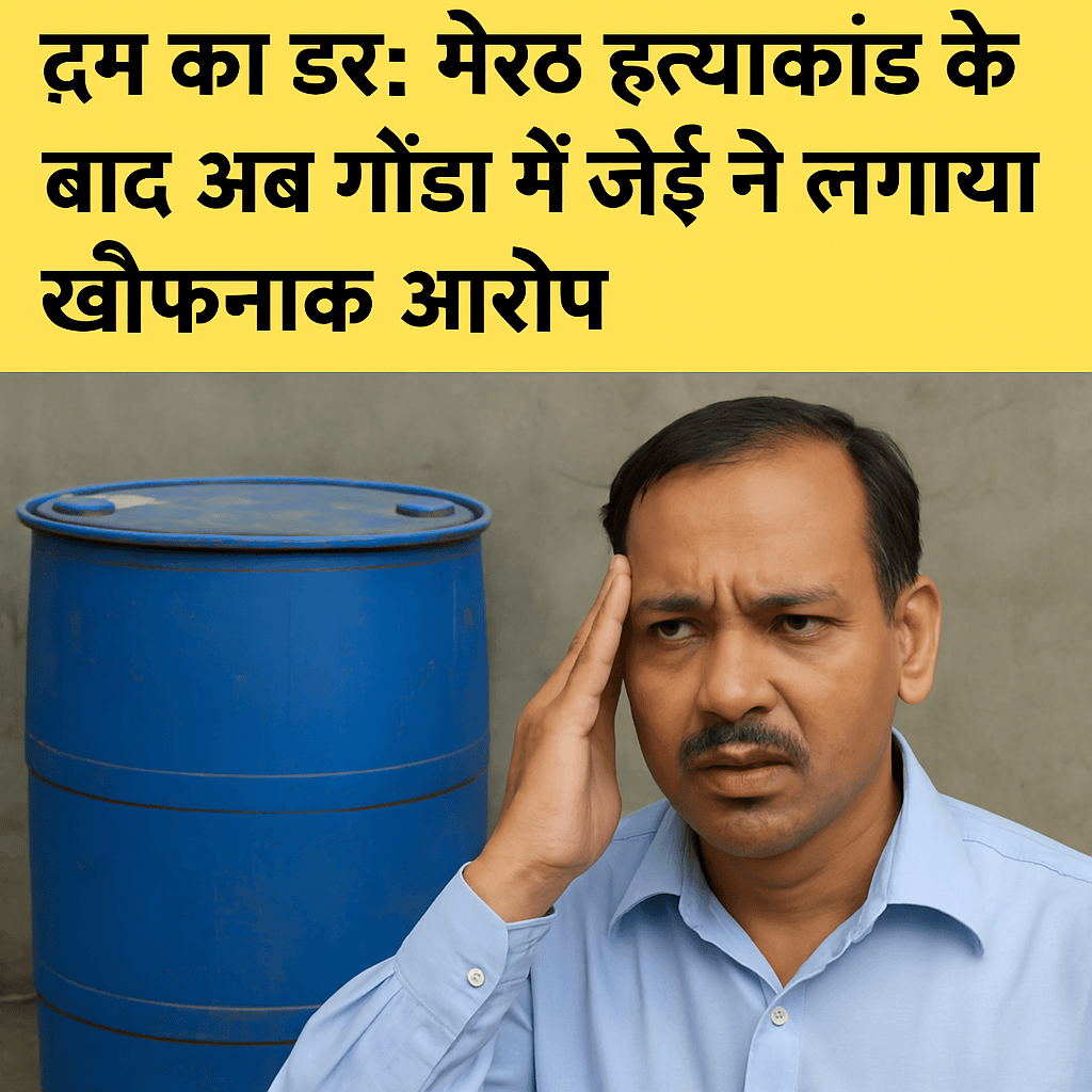 ड्रम देखो तो सतर्क हो जाओ!ड्रम का डर मेरठ हत्याकांड के बाद अब …