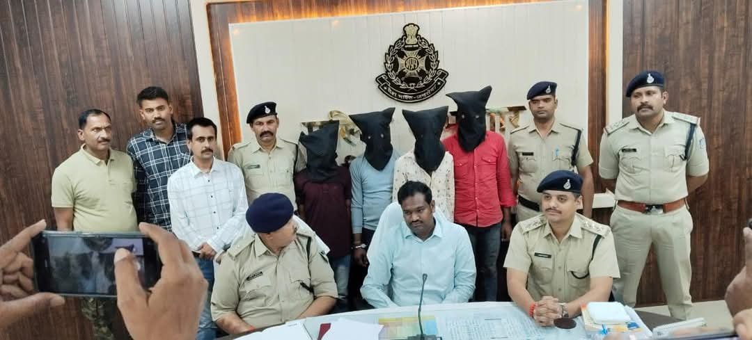सीधी पुलिस की खोजी कार्यवाही तीन राज्यों में दबिश