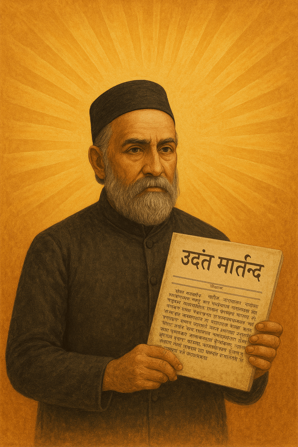 शब्दों से बड़ा कोई अस्त्र नहीं होता, और विचारों से बड़ी कोई मशाल नहीं।