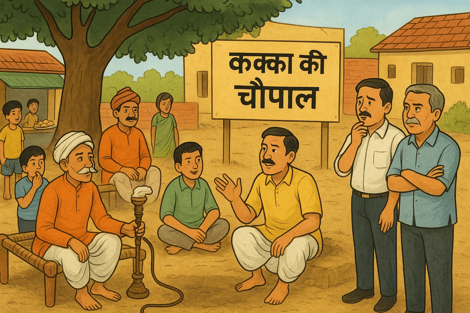 अनूपपुर में न्यू जोन पावर प्लांट ग्रामीणों की आपसी चर्चा में उजली उम्मीद