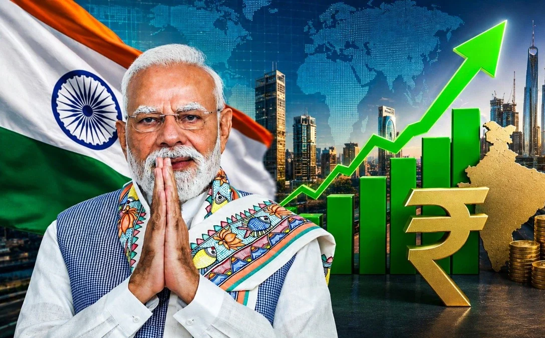 भारत की GDP ग्रोथ का अनुमान बढ़ा,40 बेसिस पॉइंट (0.40%) बढ़कर 7.1 प्रतिशत