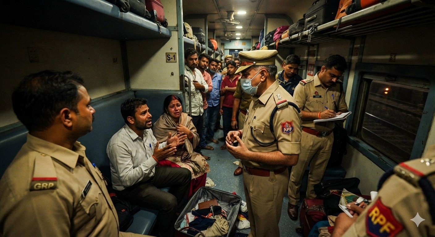 कटनी में ट्रेन लूटकांड का बड़ा पर्दाफाश: चाकू की नोक पर बोगी को बनाया था निशाना, 9 शातिर बदमाश गिरफ्तार